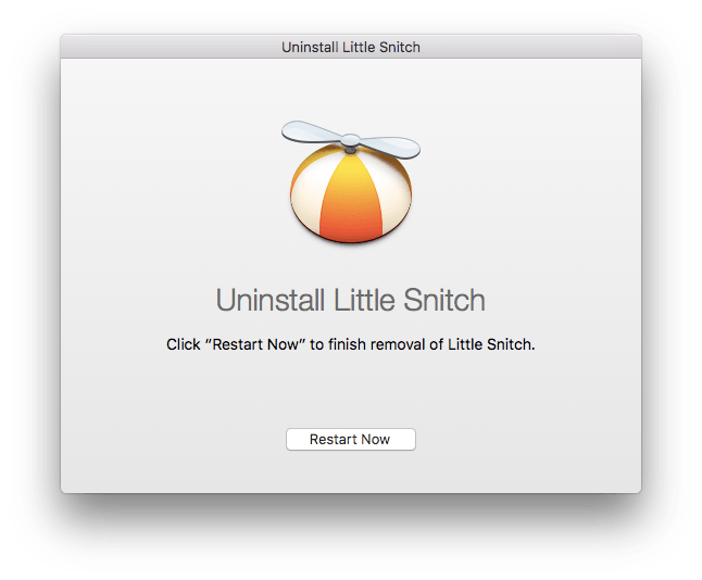 uninstall little snitch mac
